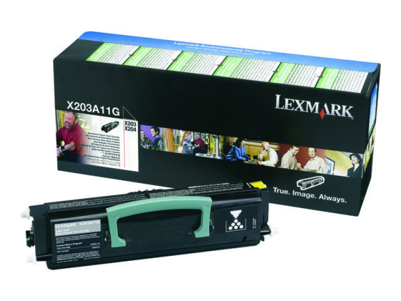 *Lexmark X203A11G Black Toner Cartridge