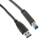 Xenta USB 3.0 A to B superspeed M/M - 1m