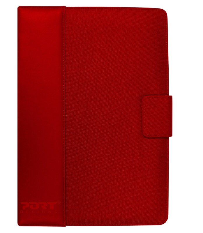Image of Port Designs Phoenix IV Tablet Folio - Universal - For tablets up to 7&quot; Red