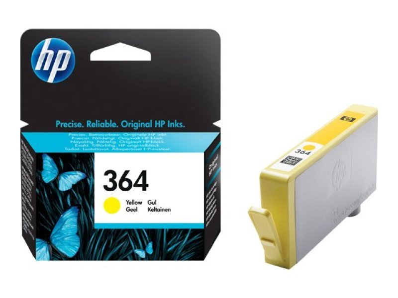 Image of HP 364 Yellow Inkjet Cartridge