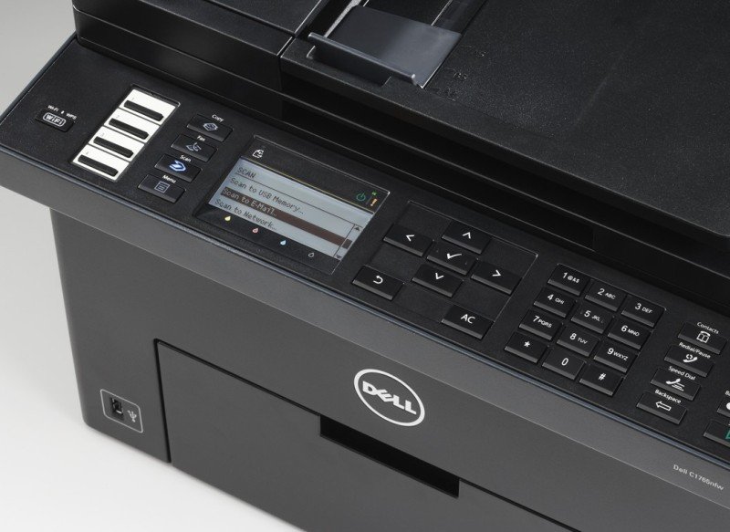 Dell C1765nfw Colour Multifunction Laser Printer with Fax Ebuyer