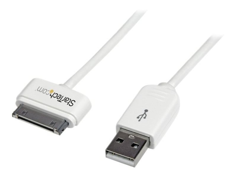 Image of StarTech.com Short Apple 30-pin Dock to USB Cable for iPhone iPod iPad