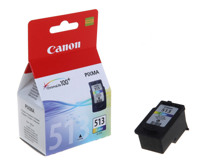 Image of Canon CL-513 3 Colour (CMY) Ink Cartridge - 349 Pages - 2971B001