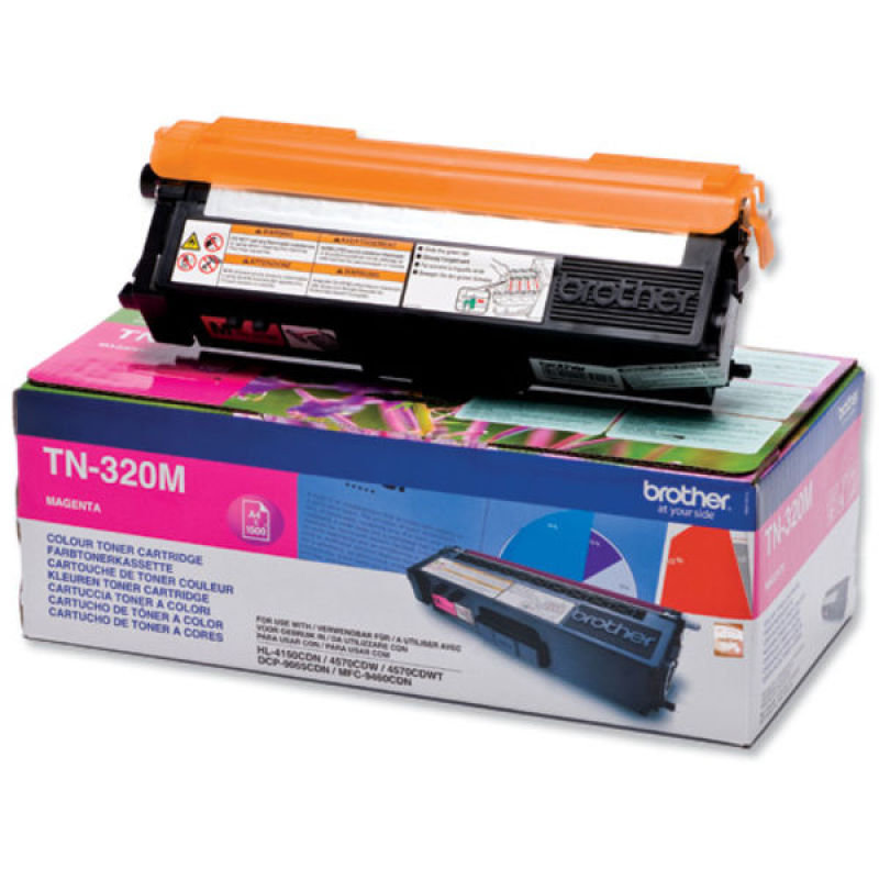 Brother TN-320M Magenta Toner Cartridge Review