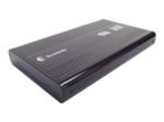 Dynamode USB 3.0 external housing for 2.5 INCH SATA W/ 1 BUTTON BACKUP - BLACK