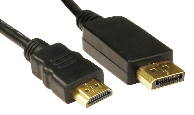 Click to view product details and reviews for Cables Direct Display Port To Hdmi Cable 2m.