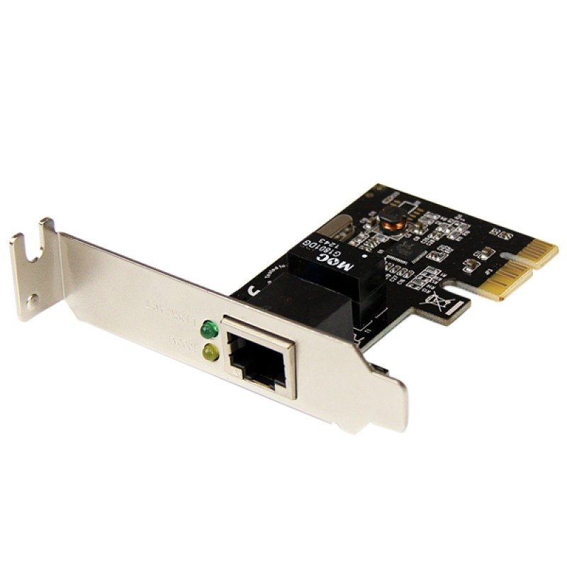 Image of 1 Port Pci Express Pcie Gigabit Nic Server Adapter Network Card - Low Profile