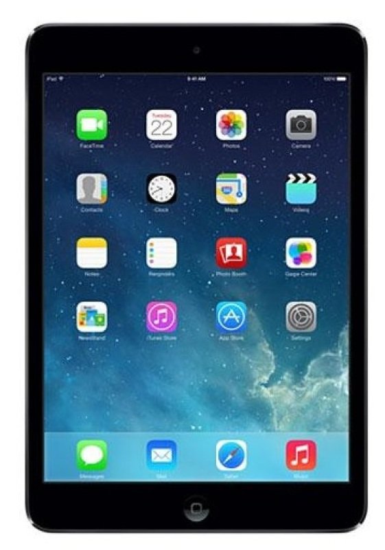 Image of Apple iPad Mini With Retina Display, A7 chip, 16GB Flash, 1GB RAM, 7.9&quot; Retina Touch, WI-Fi, Bluetooth, Apple iOS 9 - Space Grey