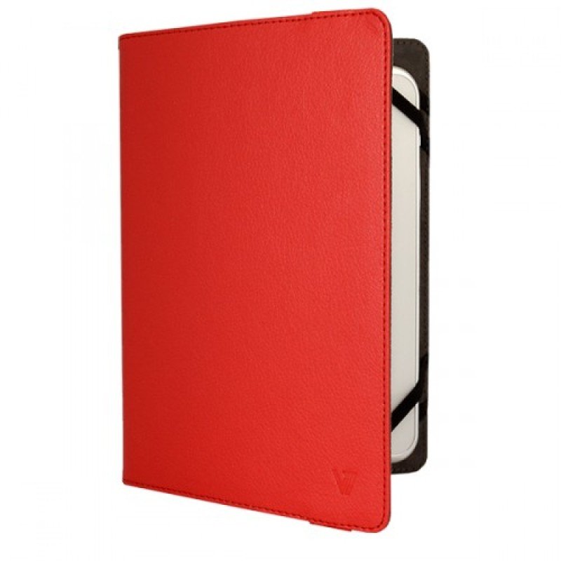Image of V7 Univ Folio Case Tblt 8in Red - F Most Tablets Upto 8in Lghtwght