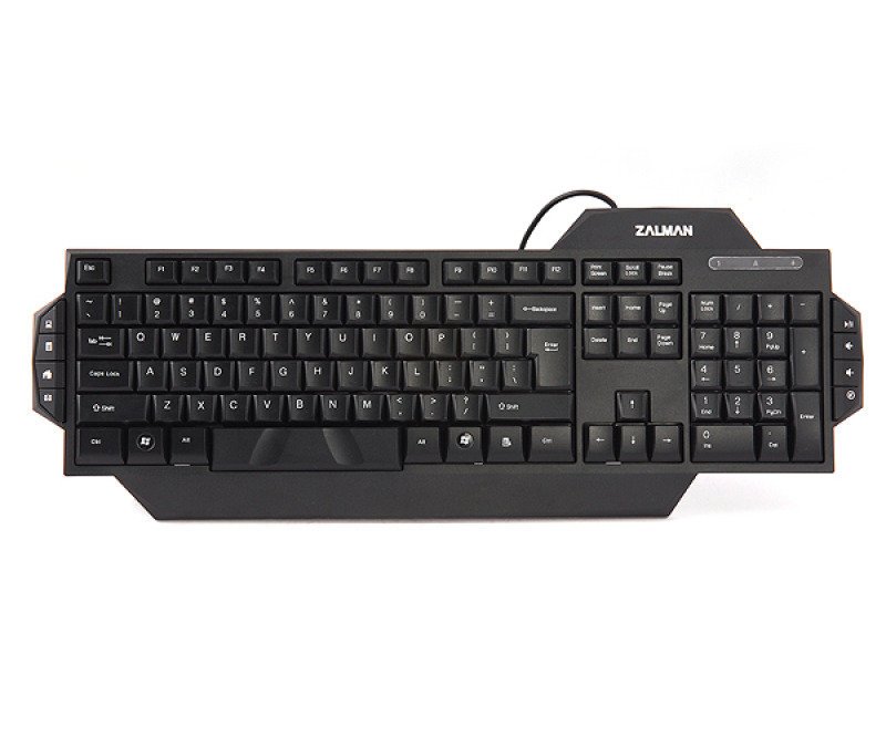 Zalman ZM-K350M USB Multimedia Keyboard Review
