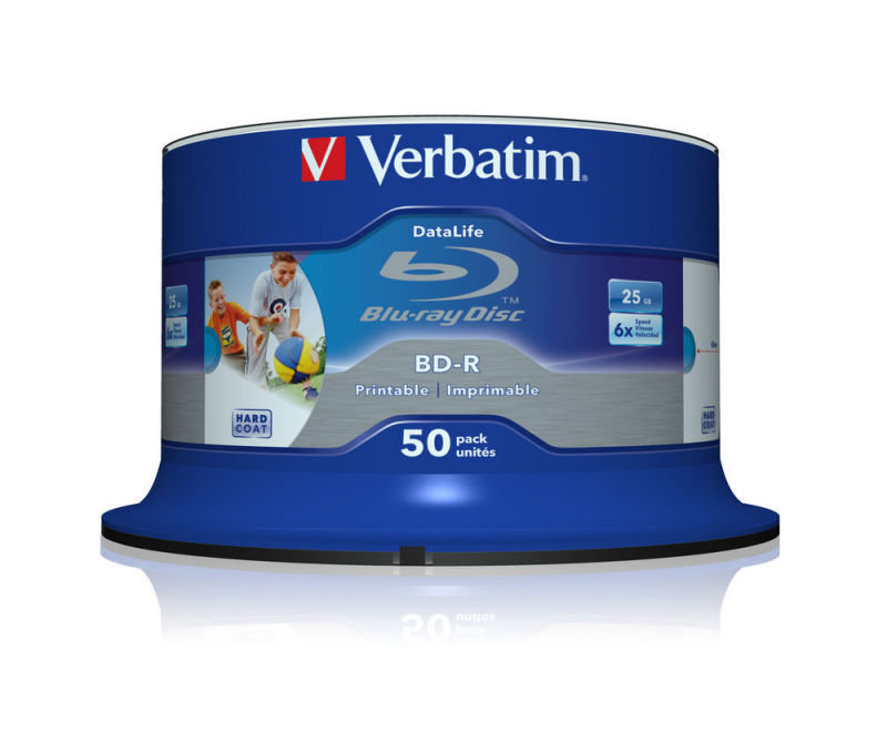 Verbatim 6x BD-R 25GB 50 Pack Spindle Review