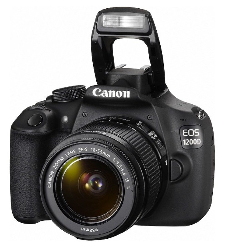 Image of Canon EOS 1200D Digital SLR Camera - Eos 1200d Ef-s 18-55mm F/3.5-5 - F/3.5-5. In