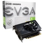 EVGA GeForce GT 740 SuperClocked 2GB GDDR5 Dual DVI Mini-HDMI PCI-E Graphics Card