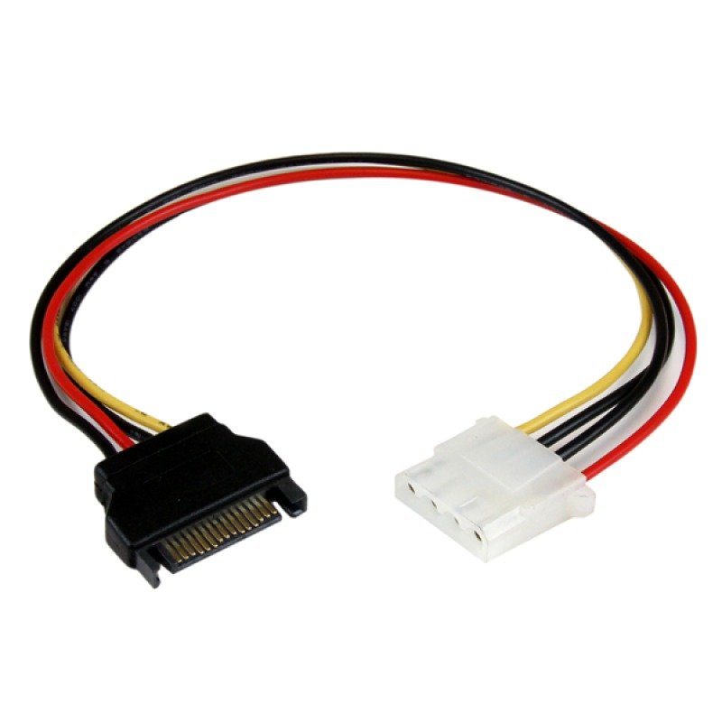 Click to view product details and reviews for Startechcom 12 Inch Sata To Molex Lp4 Power Cable Adapter F M.
