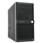 CIT Shade Micro Black Interior 500W 120mm Black Psu USB3 Port PC Case