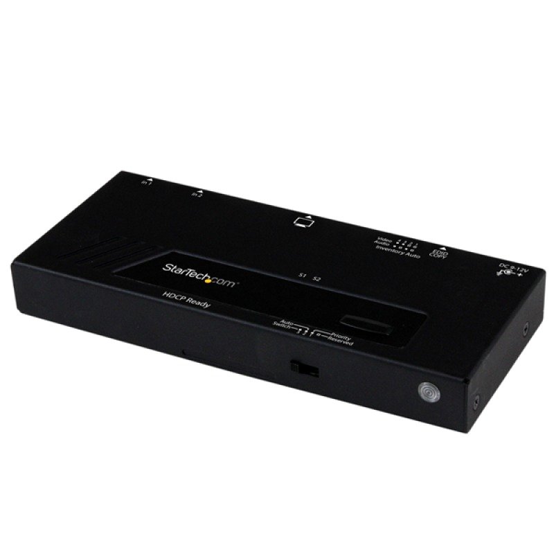 2port Hdmi Switcher W Automatic Priority Port Selector