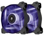 Corsair Air Series SP120 LED Purple High Static Pressure 120mm Fan Twin Pack