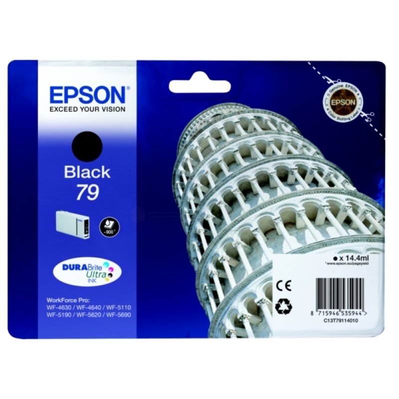 Image of Epson 79 DURABrite Black Ink Cartridge