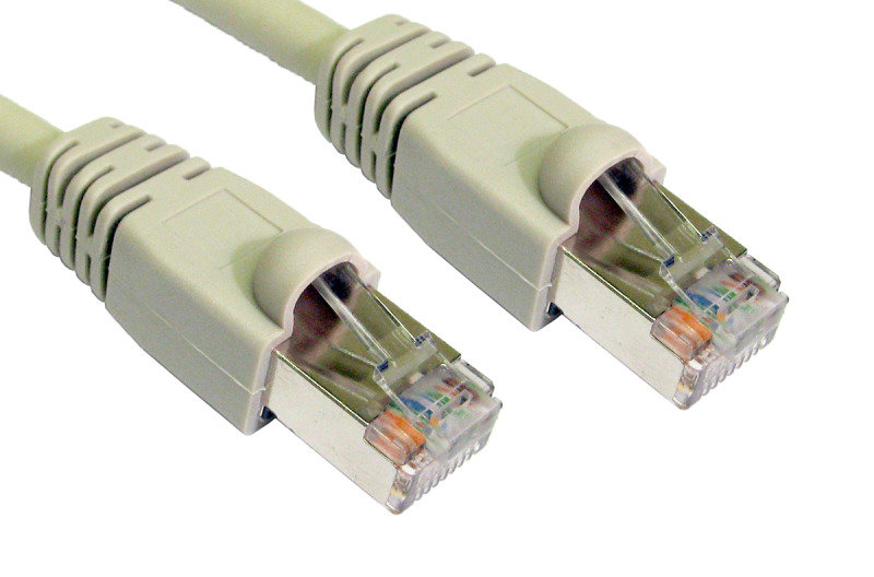Cables Direct Patch Cable Rj 45 M Rj 45 M 1 M Ftp Cat 6 Snagless Booted Grey
