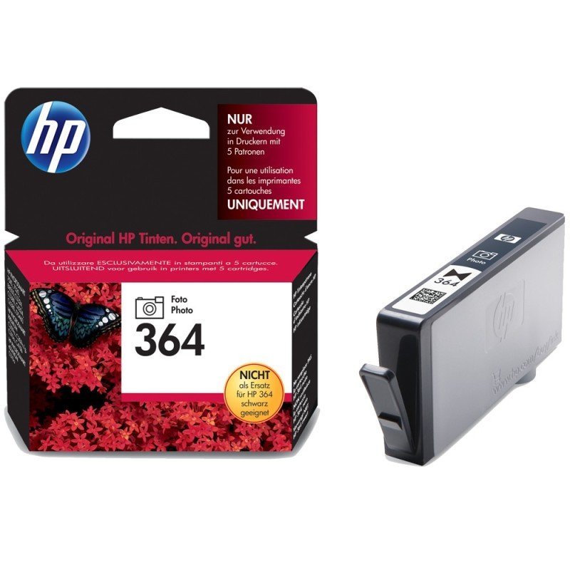 Image of HP 364 Photo Black Ink Cartridge - CB317EE