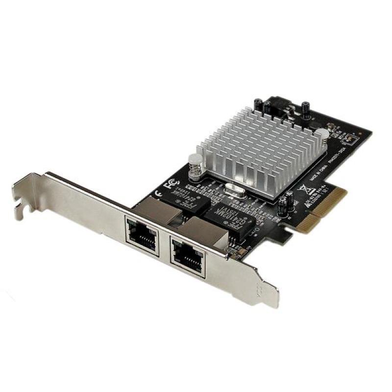 Startech.com Dual Port PCI Express (PCIe x4) Gigabit Ethernet Server Adapter Network Card - Intel i3