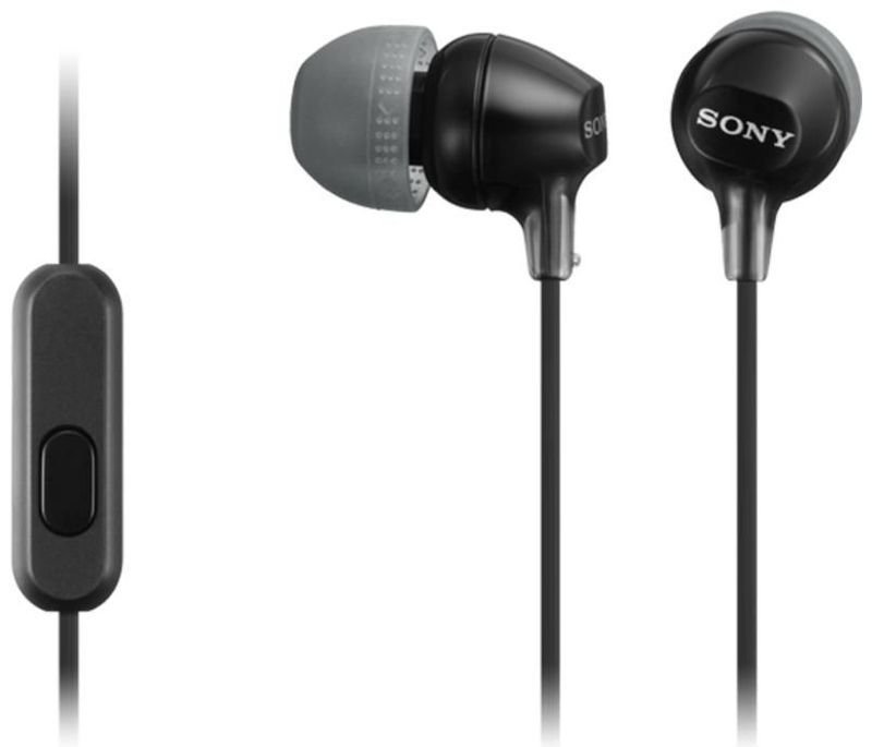 Sony EX15 Black Mobile In Ear Headphones