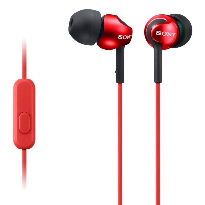 Click to view product details and reviews for Sony Ex110 Red Mobile In Ear Headphones.