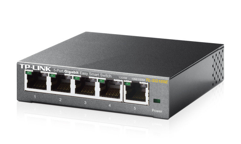 TP-Link TL-SG105E 5-Port Gigabit Easy Smart Network Switch