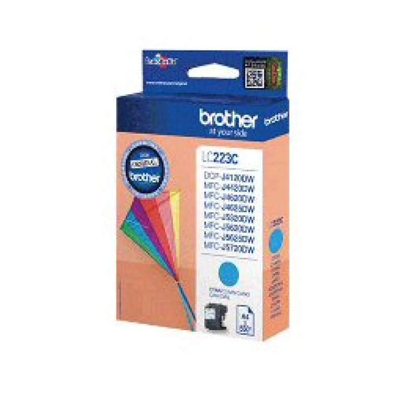Image of Brother LC223C Cyan Ink Cartridge