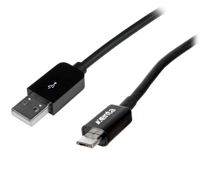 Xenta Micro USB to USB Black 3M Ideal For Use With Ps4 Or Xbox One