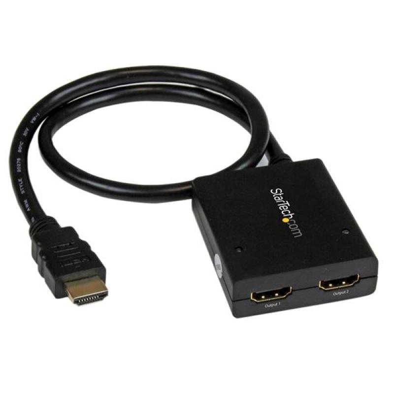Click to view product details and reviews for Startechcom 2 Port Hdmi Cable Splitter 4k 30hz 1 In 2 Out Hdmi 14 Audio Splitter.