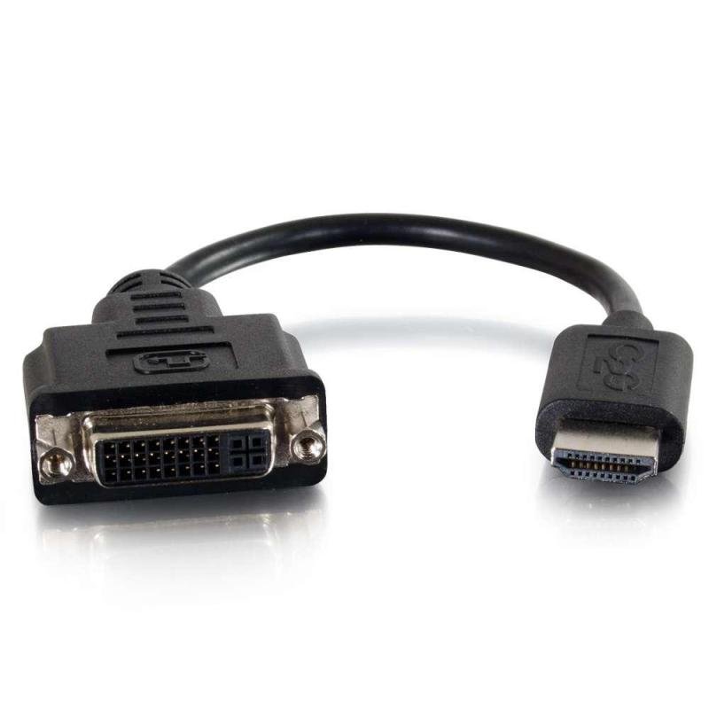 C2g Hdmi To Single Link Dvi D Adapter Converter Dongle 203cm