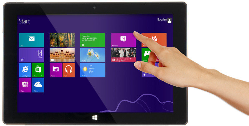 Image of Linx 10 Tablet PC, Quad-Core Intel Baytrail-T, 2GB RAM, 32GB Flash, 10.1&quot; Touch, Wifi, Bluetooth, 2 Cameras, Windows - Black + Office 365 Personal 12-month Subscription