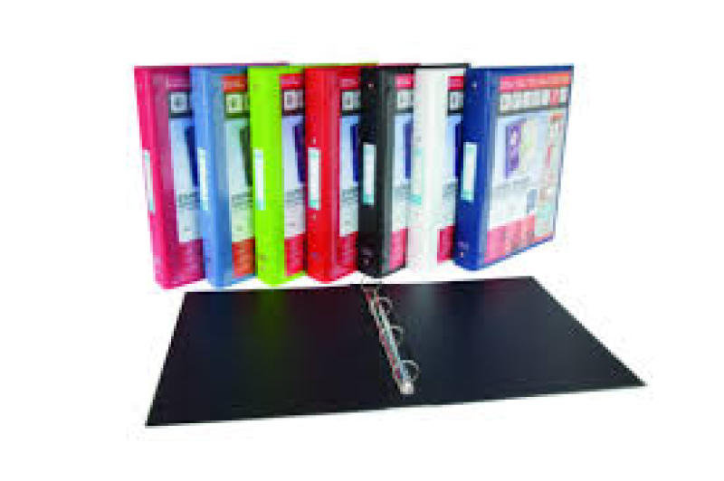 Elba Paper on Board Ring Binder Black Review