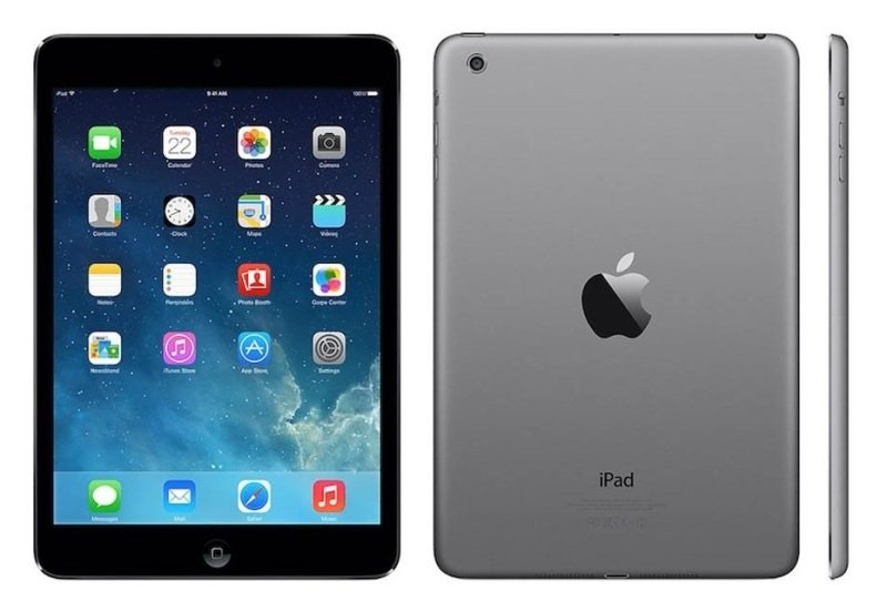 Image of Apple iPad Air 2 Cellular, A8X chip, 64GB Flash, 9.7&quot; Retina, Wifi, Cellular, Bluetooth, 2 Cameras, Apple iOS - Space Grey