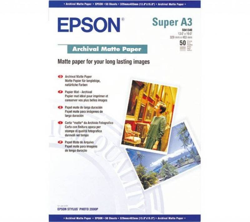 Epson Archival Super A3 192gsm White Matte Photo Paper Review