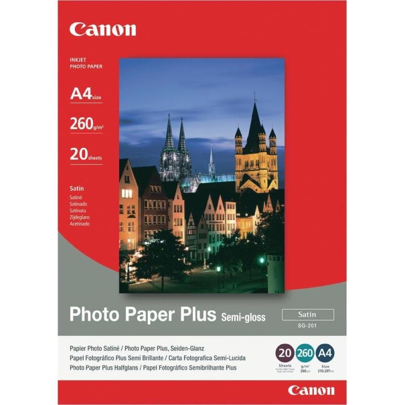 Canon Plus SG-201 A4 260gsm Semi-Gloss Photo Paper Review