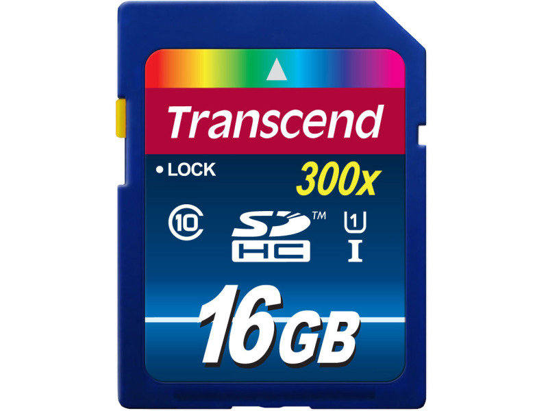 Transcend 16GB SDHC Class 10 UHS-I 400x (Premium)