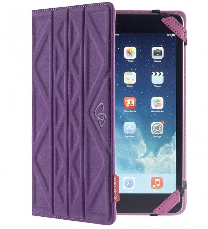 Image of Techair 7 Flip &amp; Reverse Universal Tablet Case In Pink/purple - Taxut022