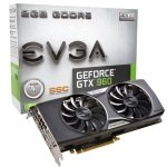 EVGA GeForce GTX 960 SuperSC ACX 2.0+ 2GB GDDR5 DVI-I HDMI DisplayPort PCI-E Graphics Card