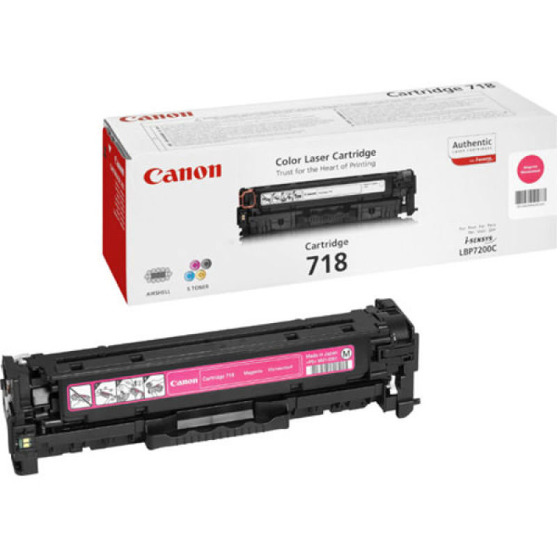 Canon 718 Magenta Toner cartridge Review