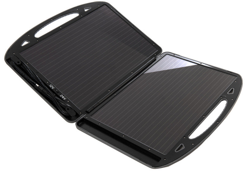 13W Powerful Portable Solar Briefcase Charger Generator Panel Battery