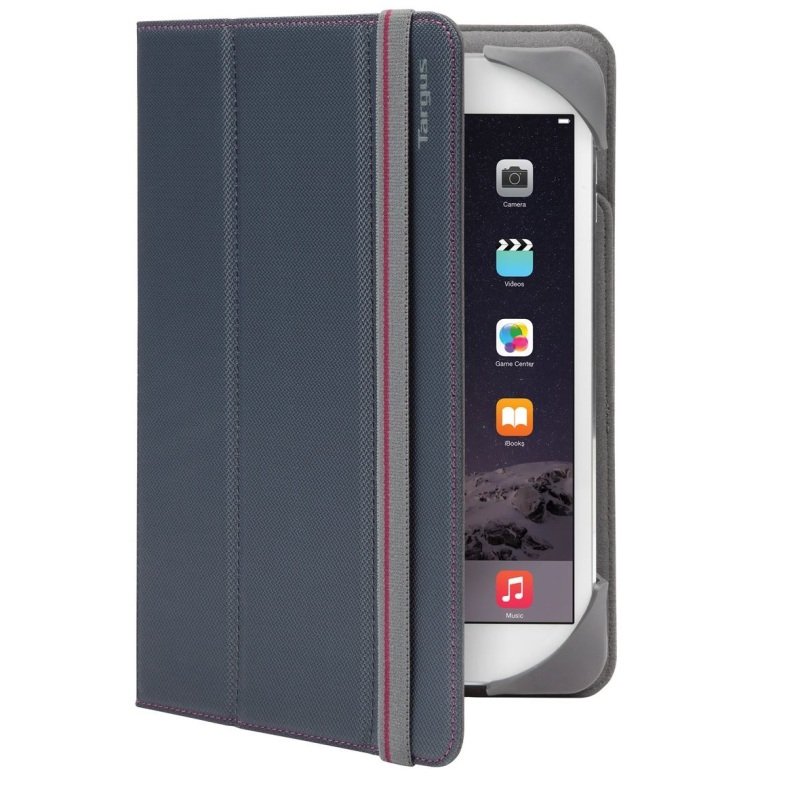 Image of Targus Fit N Grip Universal Folio - For Tablets 7-8&quot; - Grey