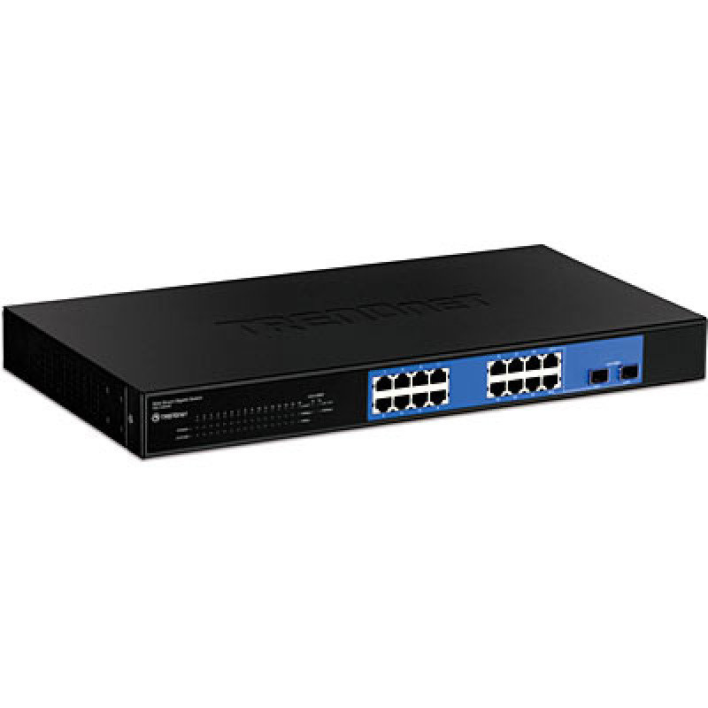 trendnet teg 160ws 16 port gigabit web smart switch w 2 trendnet teg 160ws 16 port gigabit web smart switch w 2