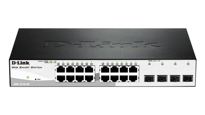 Click to view product details and reviews for D Link Dgs 1210 20 20 Port Gigabit Smart Switch Fanless.