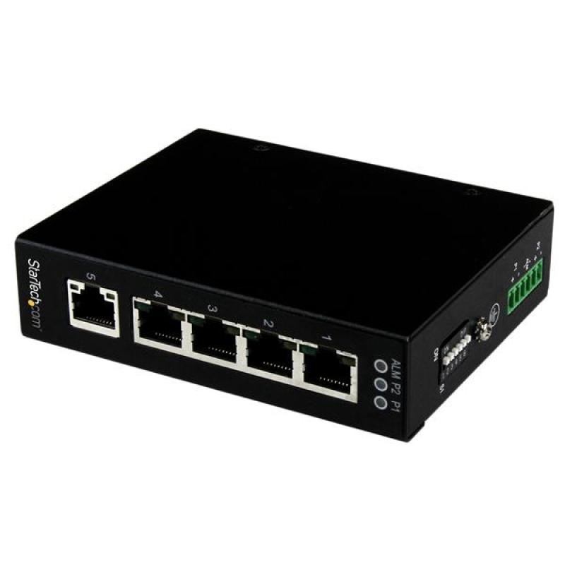 Startechcom 5 Port Rugged Ip30 Rated Gigabit Network Switch