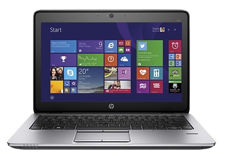 Image of HP Elitebook 820 G2 Laptop, Intel Core i5 5200U 2.2GHz, 4GB RAM, 256GB SSD, 12.5&quot; Display, No ODD, Intel HD 5500, Webcam, Bluetooth, Windows 7/8.1 Pro 64bit