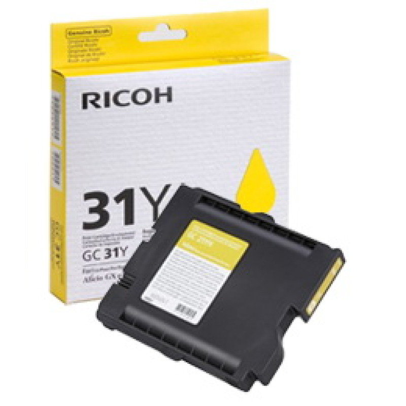 *Ricoh GC 31Y Yellow Ink Cart