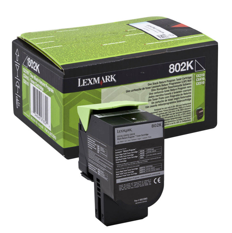 Lexmark 802k Black Toner Cartridge Review