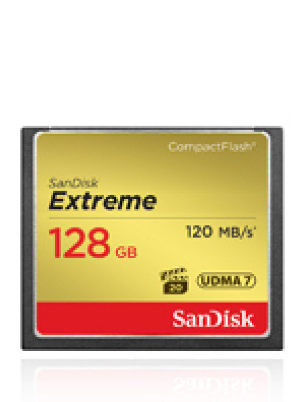 SanDisk 128GB 120MB/s CompactFlash Memory Card